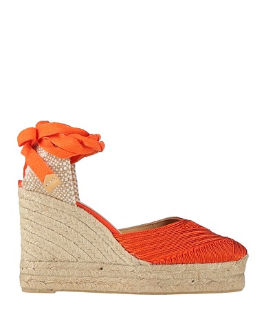 CASTAÑER Espadrilla Naranja Fibras textiles