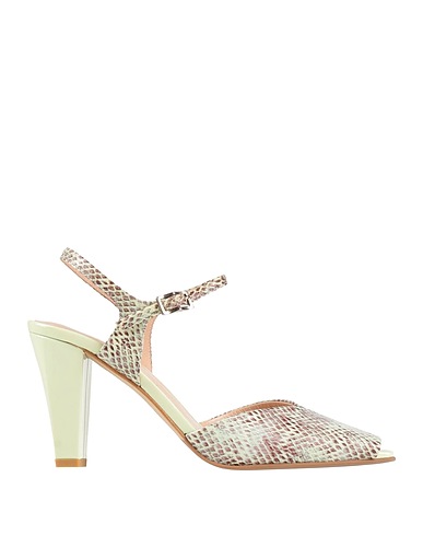 ZINDA Sandals Light green Leather