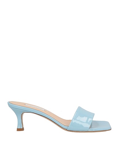 GIAMPAOLO VIOZZI Sandals Sky blue Leather