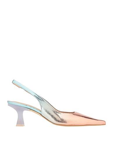 ZINDA Pump Rose gold Leather