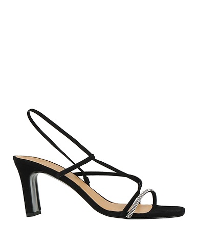 CASTAÑER Sandals Black Leather