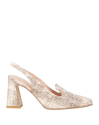 ZINDA Pump Beige Leather