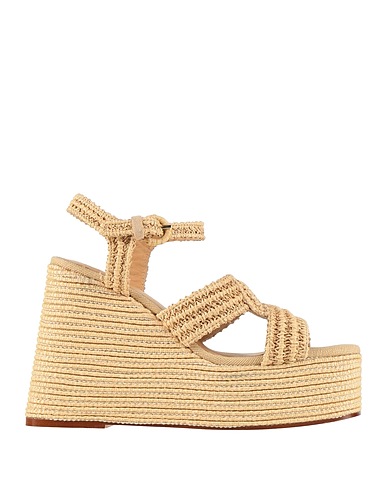 CASTAÑER Sandalen Beige Gewebefasern
