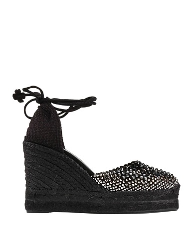 CASTAÑER Espadrilles Black Textile fibres
