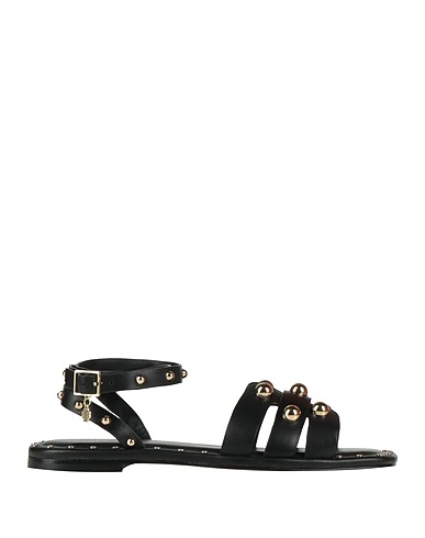 MAJE Sandals Black Leather