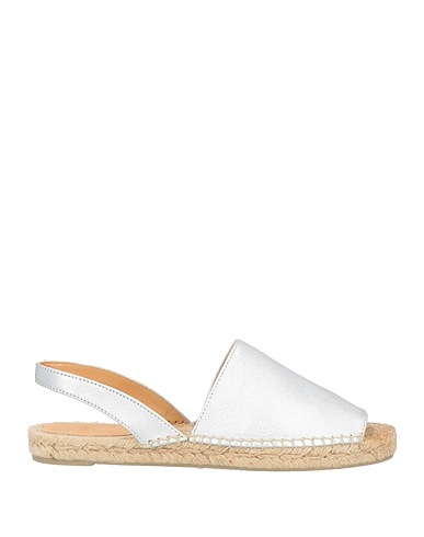 CASTAÑER Espadrilles Silver Leather