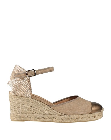 CASTAÑER Espadrilles Beige Textile fibres