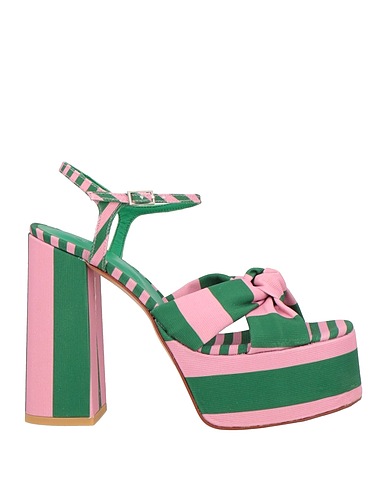 CASTAÑER Sandals Pink Textile fibres
