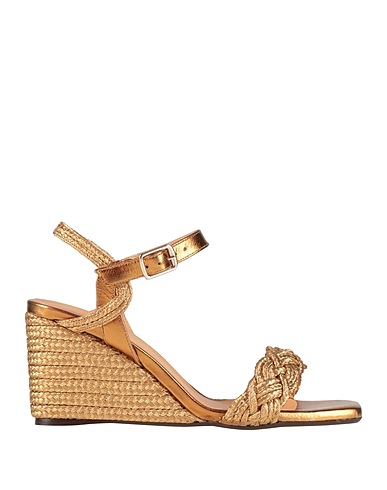 CASTAÑER Espadrillas Oro Pelle