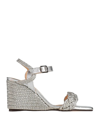 CASTAÑER Espadrilles Silver Leather