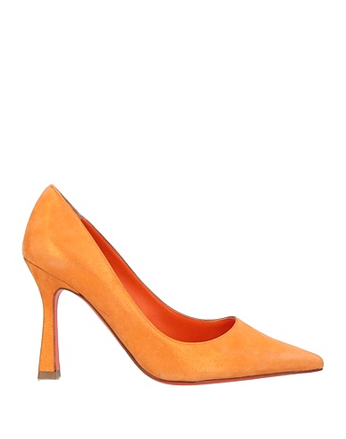 ROBERTO FESTA Pumps Orange Leder