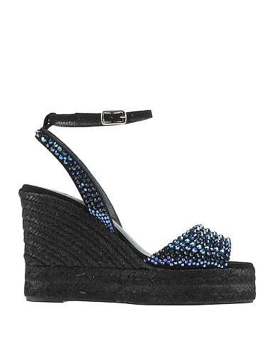 CASTAÑER Espadrilles Black Leather