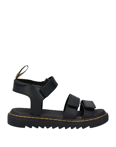 DR. MARTENS Sandals Black Leather
