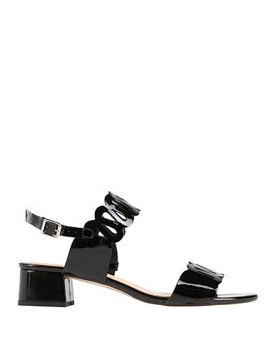 MELLUSO Sandals Black Leather
