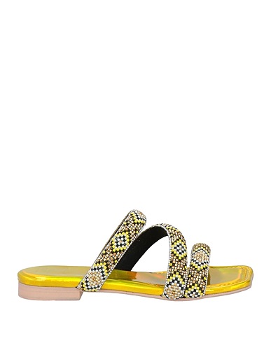 RAS Sandals Yellow Synthetic fibers