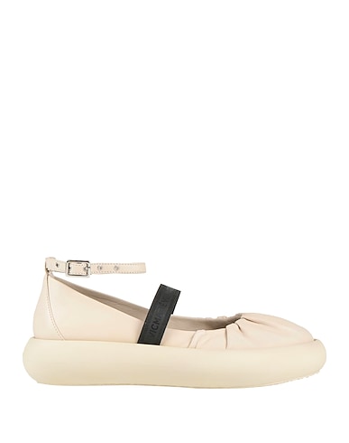 VIC MATIĒ Ballet flats AVORIO Leather