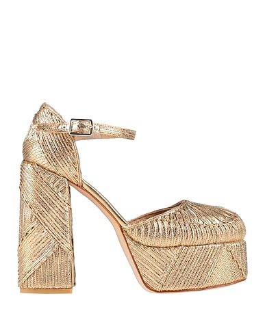 CASTAÑER Pump Gold Leather