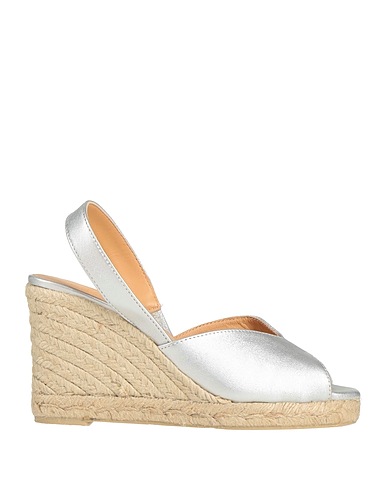 CASTAÑER Espadrilles Argent Cuir