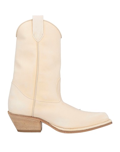 VIC MATIĒ Ankle boot Cream Leather