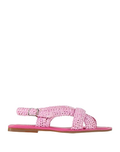ZINDA Sandals Pink Textile fibers