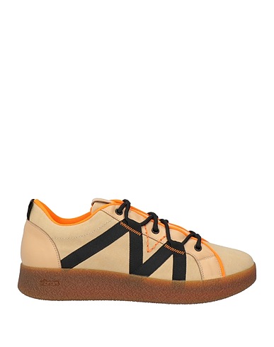 VIC MATIĒ Sneakers Beige Textile fibers, Leather