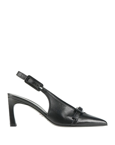 HALMANERA Pump Black Leather