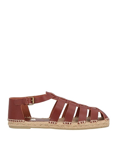 CASTAÑER 에스파드류 ANCIENT GREEK SANDALS X CASTAÑER 브라운 가죽