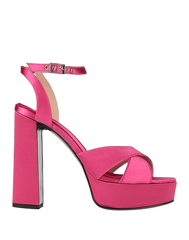 FABI Sandals Fuchsia Textile fibres