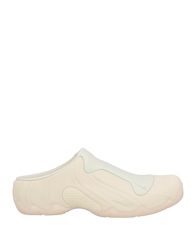 NIKE Mules and clogs Ivory Textile fibres, Other Fibres