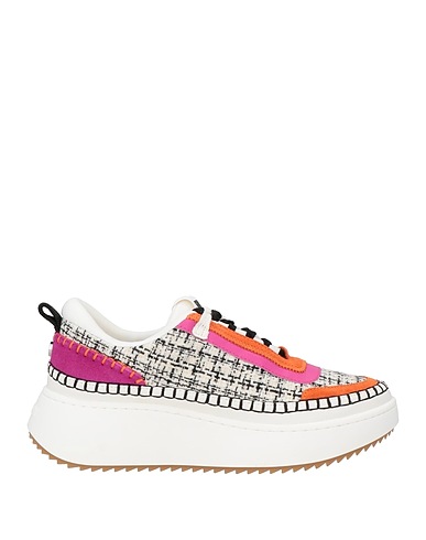 STEVE MADDEN Sneakers Magenta Leather, Textile fibers
