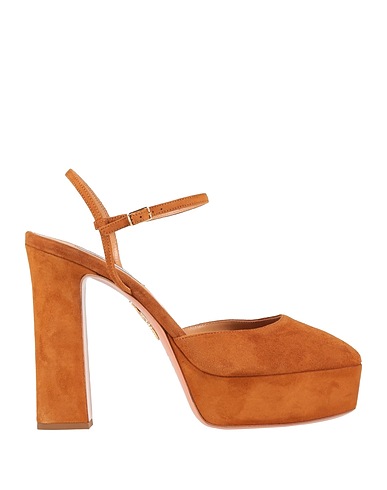 AQUAZZURA Pump Tan Leather