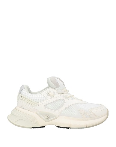 AMIRI Sneakers Weiß Gewebefasern, Leder