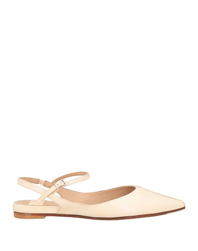 GIORGIO FABIANI Ballet flats Cream Leather