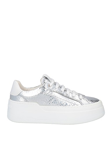FERRAGAMO Sneakers Silver Calfskin