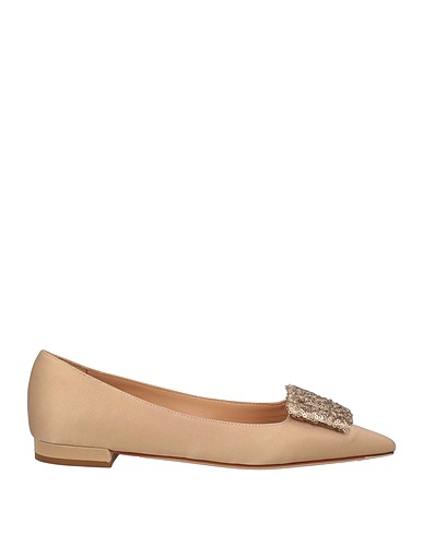 ROBERTO FESTA Ballet flats Sand Textile fibres