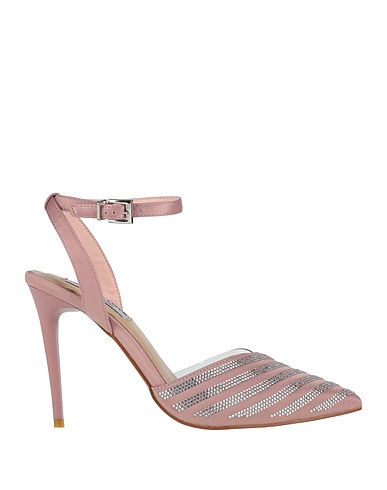 GAI MATTIOLO Pump LOVE TO LOVE Pink Textile fibers, PVC - Polyvinyl chloride