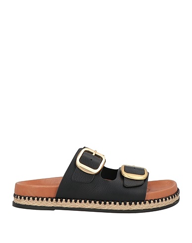 STEVE MADDEN Espadrillas Nero Pelle