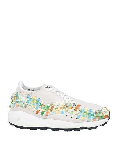 NIKE Sneakers Gris clair Cuir, Fibres textiles