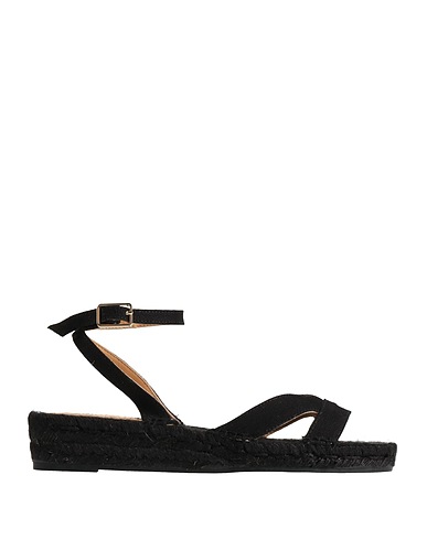 CASTAÑER Espadrilles Black Textile fibers