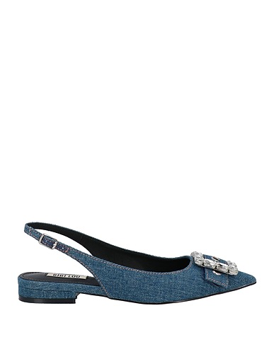 BIBI LOU Footwear Blue Textile fibers