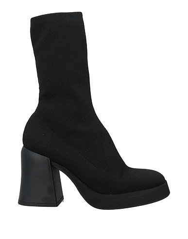 STRATEGIA Ankle boot Black Textile fibres