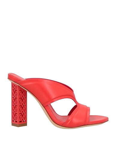 VIC MATIĒ Sandals Red Leather