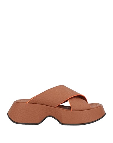 VIC MATIĒ Sandals Brown Leather