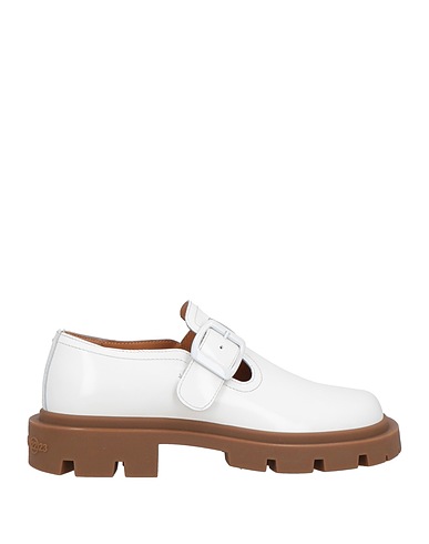 MAISON MARGIELA Mocassino Bianco Pelle