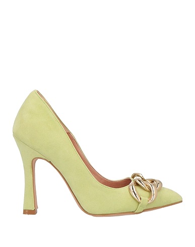 PREGUNTA Court Light green Leather