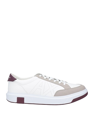 ARMANI EXCHANGE Sneakers Λευκό 100% Πολυεστέρας, Με επίστρωση πολυουρεθάνης