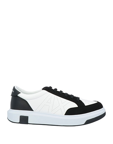 ARMANI EXCHANGE Sneakers Black 100% Polyester, Polyurethane coated