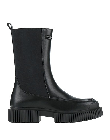 ARMANI EXCHANGE Ankle boot Black 100% Cow leather, Polyester