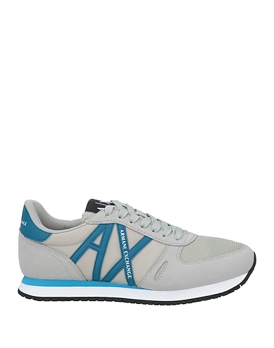 ARMANI EXCHANGE Sneakers Light grey 100% Polyamide, Elastane, Polyurethane, Polyester