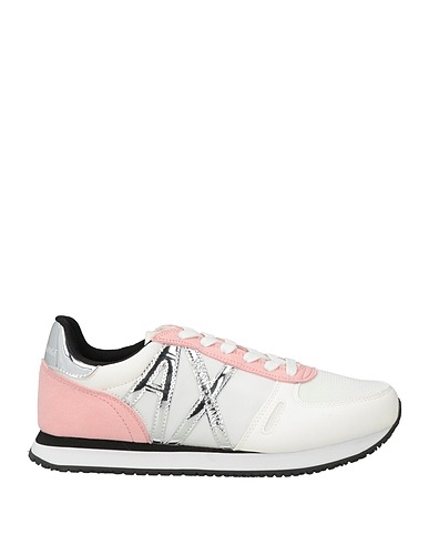 ARMANI EXCHANGE Sneakers Off white 100% Polyurethane, Polyamide, Polyester